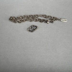 James Avery Charm Bracelet and Heart to Heart Charm
